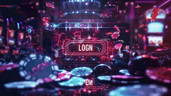 7U777 account login form with email and password fields